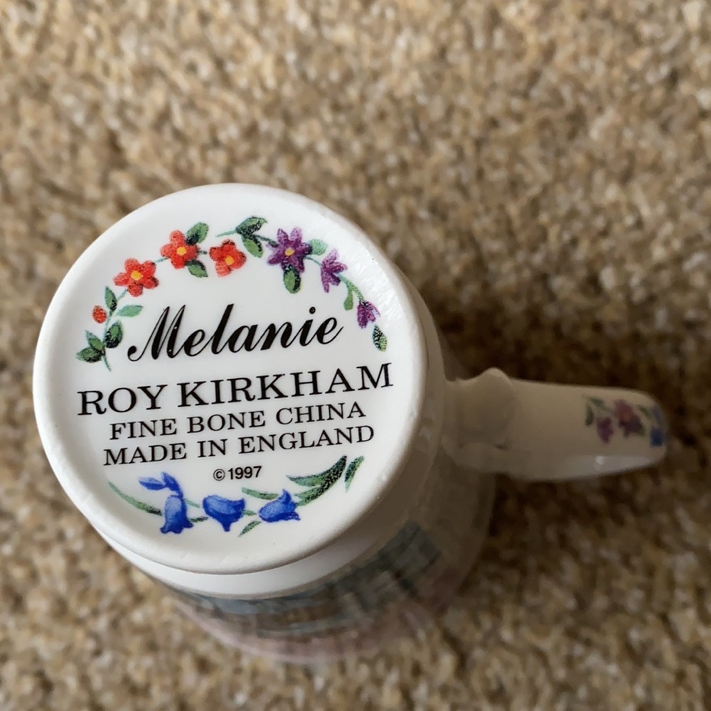 Roy Kirkham 1997 Melanie made in England mug - Picture 2 of 8